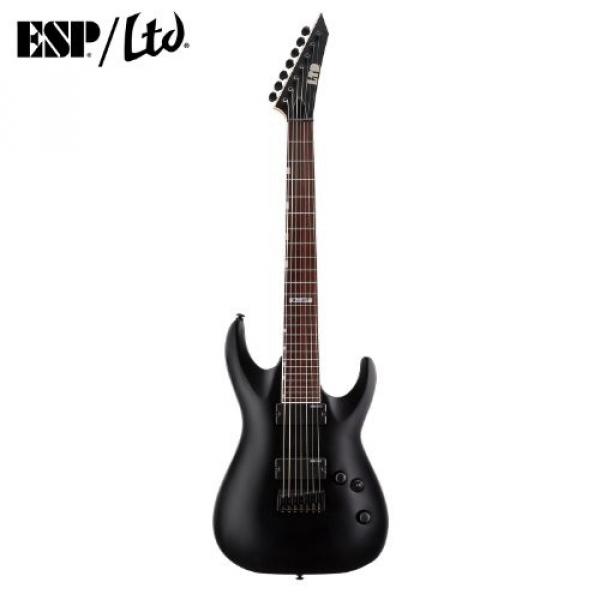 ESP JB-MH207-BLKS-KIT-2 Black Satin Electric Guitar with Accessories and Hard Case #2 image
