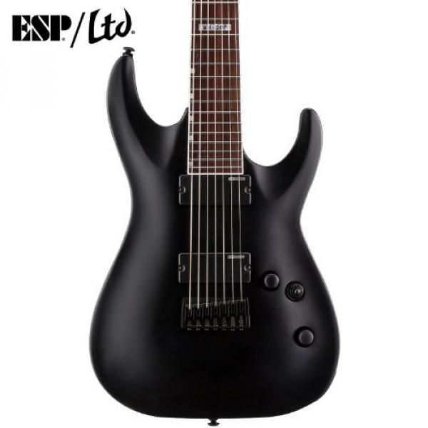 ESP JB-MH207-BLKS-KIT-2 Black Satin Electric Guitar with Accessories and Hard Case #3 image