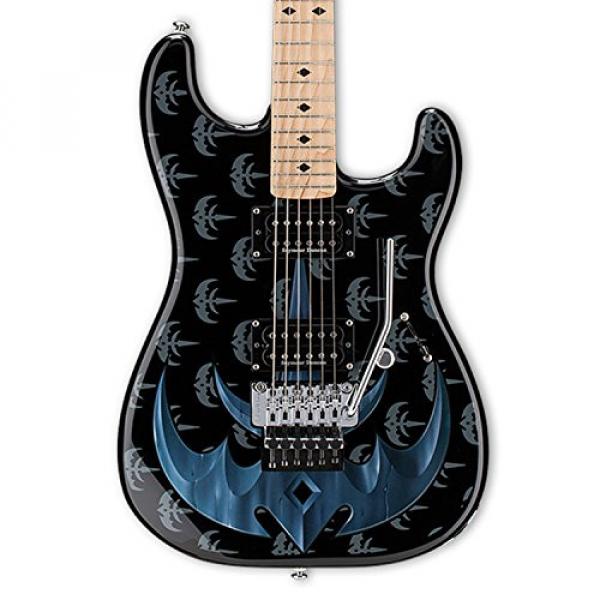 ESP LMWTRIRYCHE-KIT-2 Michael Wilton Signature Series Electric Guitar, Tri-Ryche Graphic #2 image
