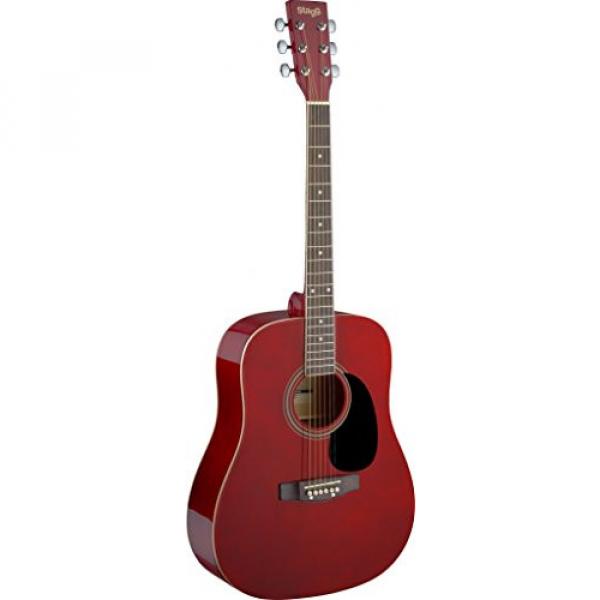 Stagg SA20D RED Acoustic Guitar #1 image