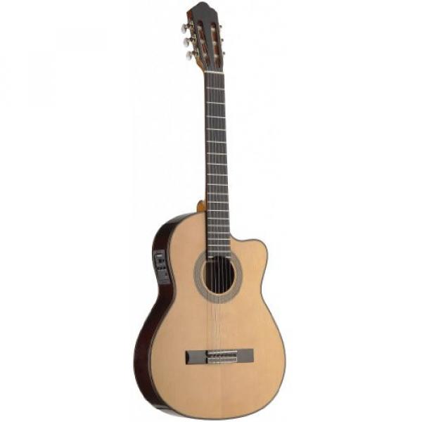 Angel Lopez C1448TCFI-S 4/4 Thin Body Acoustic-Electrci Classical Guitar with FISHMAN Preamp #1 image