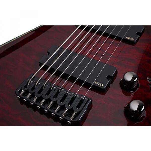Schecter Hellraiser C-8 Electric Guitar (Black Cherry) #3 image
