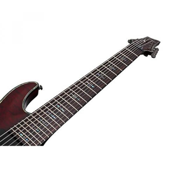 Schecter Hellraiser C-8 Electric Guitar (Black Cherry) #4 image