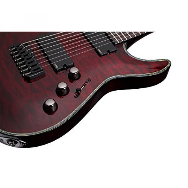 Schecter Hellraiser C-8 Electric Guitar (Black Cherry) #7 image