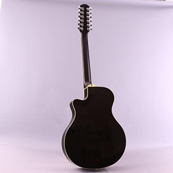 Yamaha APX700II-12 Acoustic-Electric Guitar, 12 String, with Legacy Accessory Bundle, Many Choices #3 image