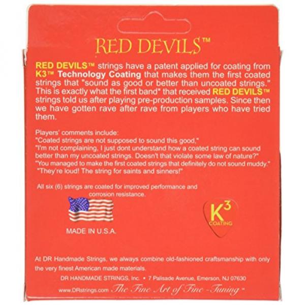 DR Strings Red Devils - Red Coated Acoustic12-54 #2 image