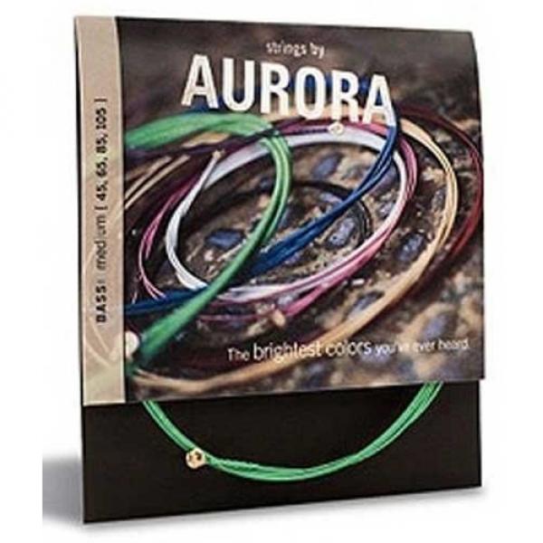 Aurora Strings AUR.NTRO.ORN.A12 Aurora Acoustic 12 Guitar Strings - Nitro Orange #1 image