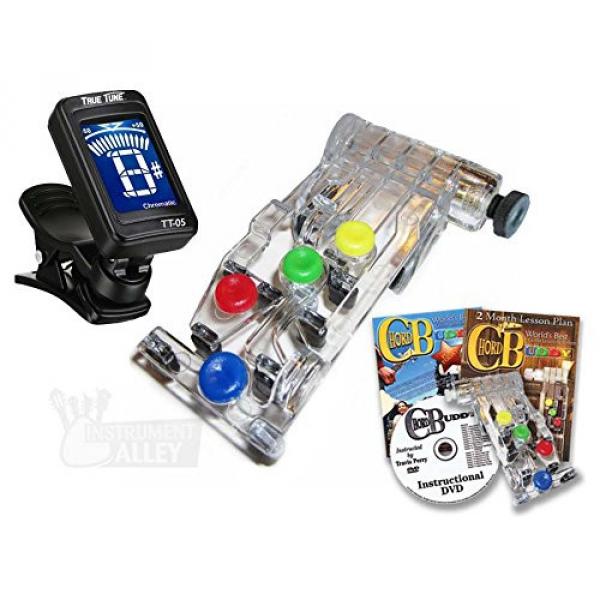 LEFT HANDED Chord Buddy Guitar Learning System w/ True Tune Clip-on Chromatic Tuner LEFTY #1 image