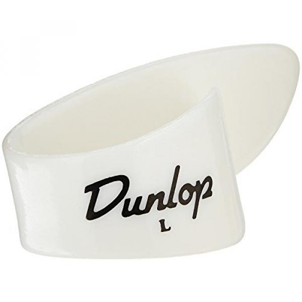 Dunlop 9013R White Plastic Thumbpicks, Left Handed, Large, 12/Bag #1 image