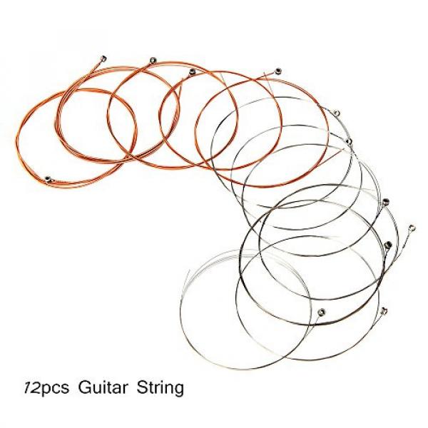 Rosbane(TM) Alice A2012 12-String Guitar String Stainless Steel Core Coated Copper Alloy Design for Acoustic Folk Guitar New Arrival #1 image