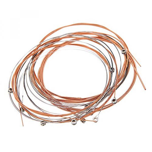 Rosbane(TM) Alice A2012 12-String Guitar String Stainless Steel Core Coated Copper Alloy Design for Acoustic Folk Guitar New Arrival #2 image