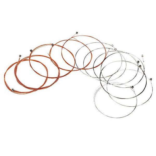 Rosbane(TM) Alice A2012 12-String Guitar String Stainless Steel Core Coated Copper Alloy Design for Acoustic Folk Guitar New Arrival #4 image