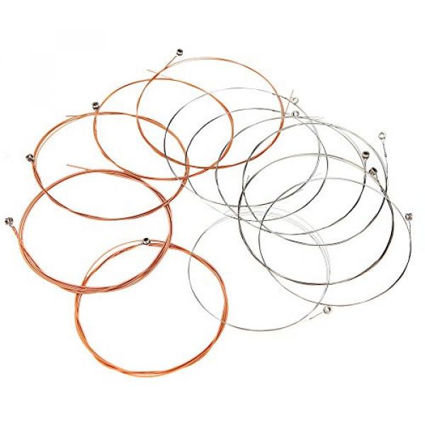 Rosbane(TM) Alice A2012 12-String Guitar String Stainless Steel Core Coated Copper Alloy Design for Acoustic Folk Guitar New Arrival #5 image
