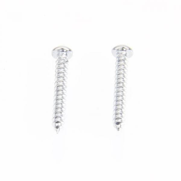 Chrome Electric Guitar String Retainer Floyd Rose Style Replacement Parts Silver With 2 x Screws #3 image