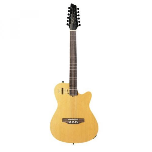 Godin A12 Two-Chambered Electro-Acoustic Guitar (Natural) #1 image