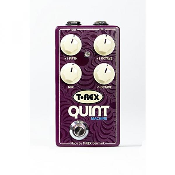T-Rex Engineering QUINT-MACHINE Four-Tone Generator Pedal with Octave Up/Down and 5th Up #2 image