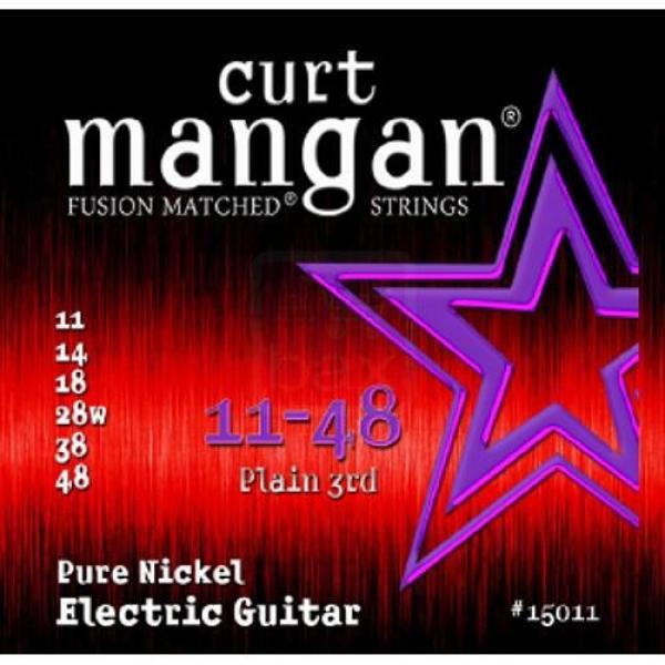 Curt Mangan Fusion Matched Pure Nickel Wound Electric Strings (11-48) #1 image