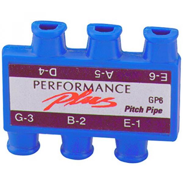 Performance Plus GP6 Guitar Pitch Pipe with Clear Carrying Pouch #1 image