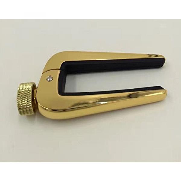 Universal classical and 6 String guitar Capo Gold #1 image
