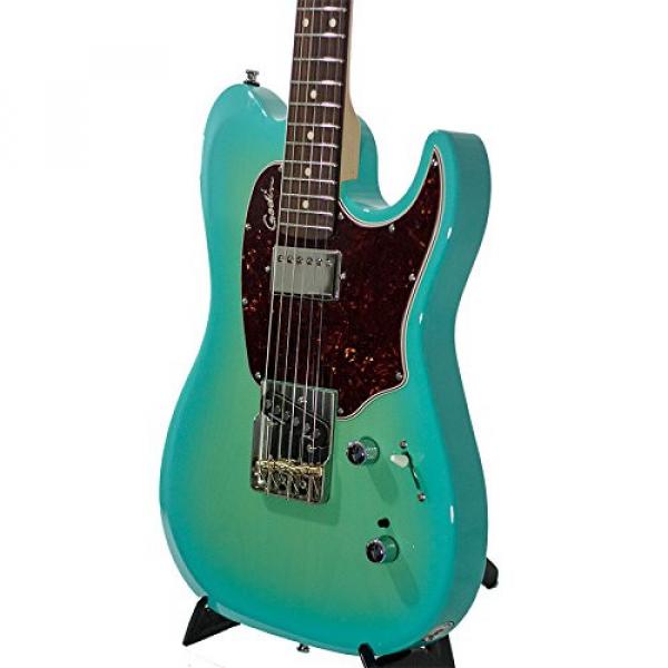 Godin Session Custom T 59 6-String Electric Guitar w Gigbag - Coral Blue #2 image