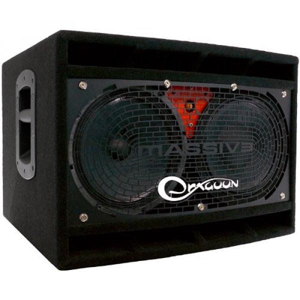 DRAGOONDM4210 450W 4-16 Ohm Switchable Handcrafted High Performance 2x10 Inches Bass Speaker Cabinet #1 image