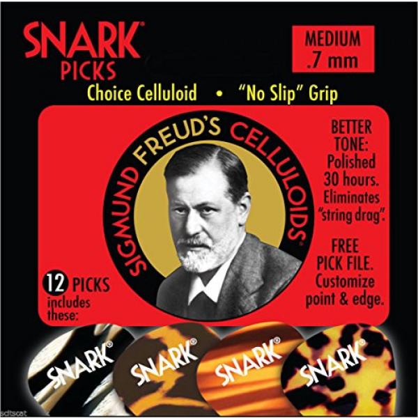 Snark Sigmund Freud Celluloid Guitar Picks .70 mm 12 Pack #1 image
