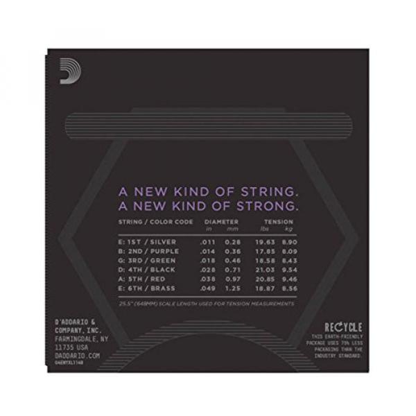 D'Addario NYXL1149 Nickel Wound Electric Guitar Strings, Medium, 11-49 12-pack #5 image