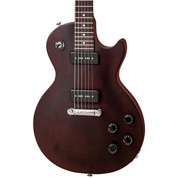Gibson USA LPMM142WSC1LP Melody Maker 2014, Wine Red Satin #1 image