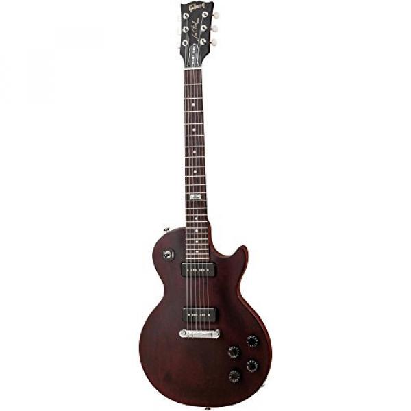 Gibson USA LPMM142WSC1LP Melody Maker 2014, Wine Red Satin #3 image