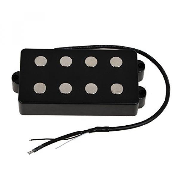 Kmise Black 4 String Bass Humbucker Double Coil Pickup for Bass Guitar Coil Tap #1 image