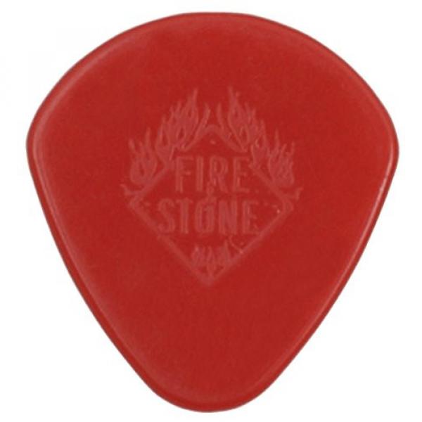 Fire &amp; Stone JAZZ 3 - Nylon Picks (Tip 2) 1.38mm, red (12-pack) #1 image
