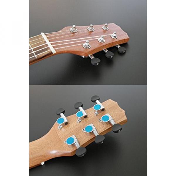 HOT SEAL 28 inch Creative Cute Mini Acoustic Guitar Children Kids Handmade Carving Dapper Professional Beginners 28&quot; Guitarlele Guilele (Sapele Hollow) #4 image