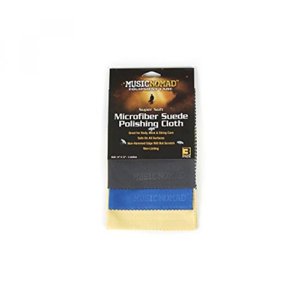 Music Nomad MN203 Microfiber Polishing Cloth, 3 Pack #1 image
