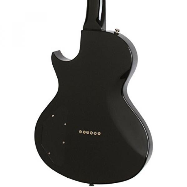 Epiphone Limited Edition Nighthawk Custom Quilt Electric Guitar Transparent Black #2 image