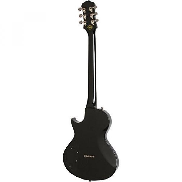 Epiphone Limited Edition Nighthawk Custom Quilt Electric Guitar Transparent Black #4 image
