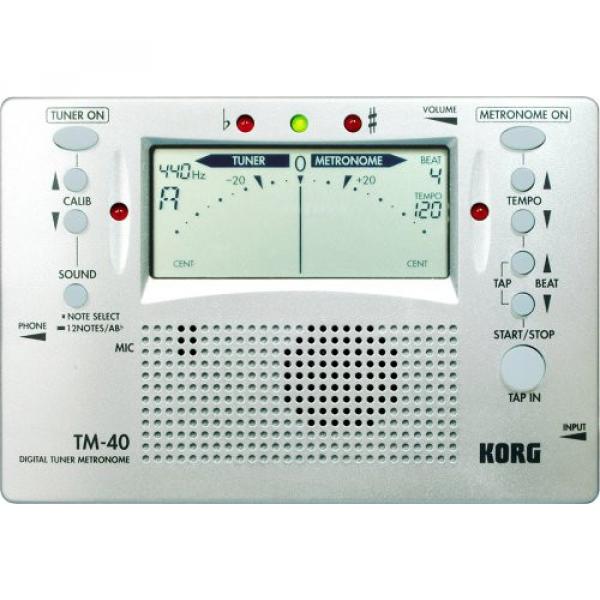 Korg TM40 Large Display Digital Tuner and Metronome #1 image