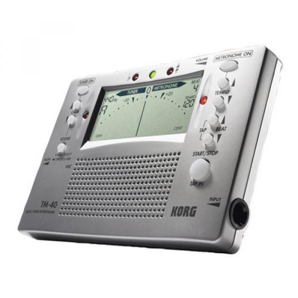 Korg TM40 Large Display Digital Tuner and Metronome #2 image