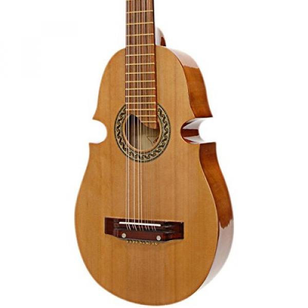Paracho Elite Guitars Puerto Rican Style Cuatro Acoustic Guitar Natural #1 image