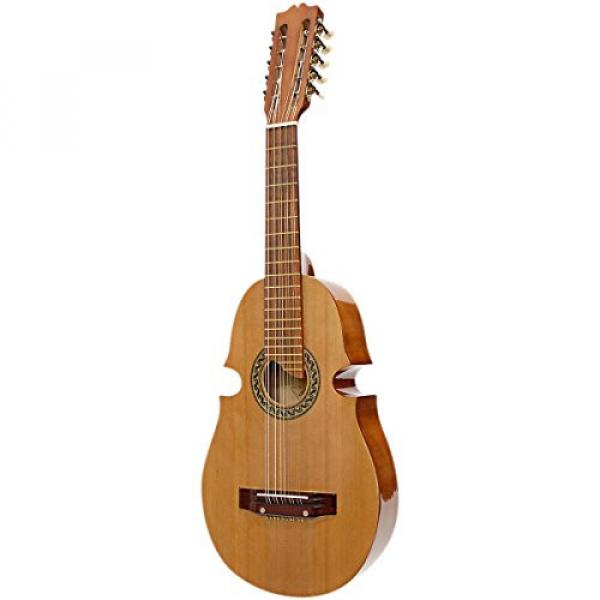 Paracho Elite Guitars Puerto Rican Style Cuatro Acoustic Guitar Natural #2 image