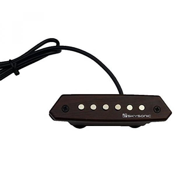 Skysonic Passive Acoustic Guitar Soundhole Pickup Humbucker A-810,Clear Soundwith Tone and Volume Control #1 image