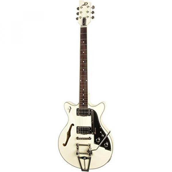 Duesenberg USA Starplayer TV Fullerton Series Semi-Hollow Electric Guitar Vintage White #1 image