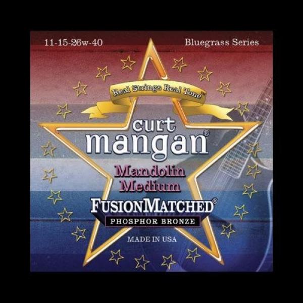 Curt Mangan Fusion Matched Phosphor Bronze Mandolin Strings (11-40) #1 image