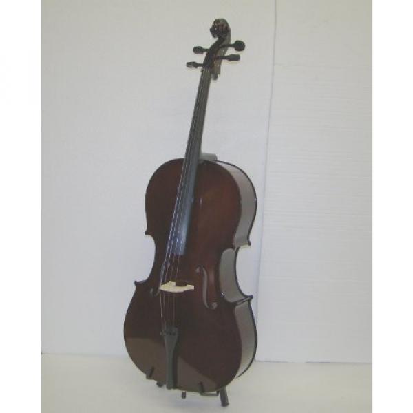 Crystalcello MC100 1/10 Size Cello with Carrying Bag + Bow + Accessories #5 image