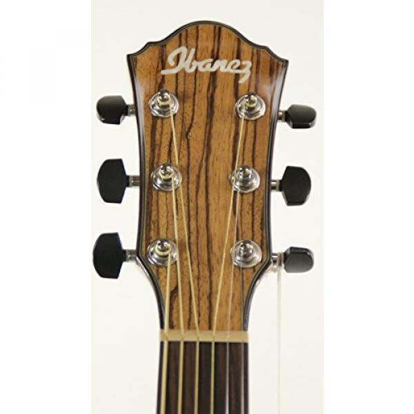 Ibanez Exotic Wood AEW23ZW-NT Acoustic-Electric Guitar w/Effin Strings &amp; More #4 image