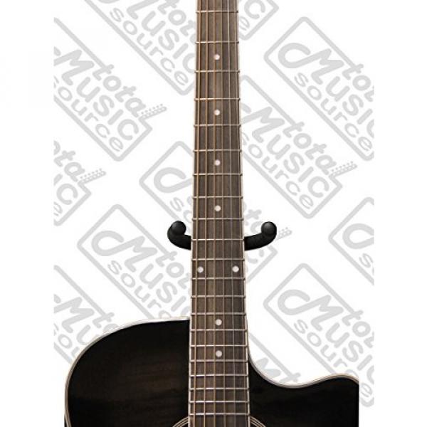 Oscar Schmidt OACEFTB Select Spruce Catalpa Auditorium Acoustic-Electric Guitar Bundle #4 image