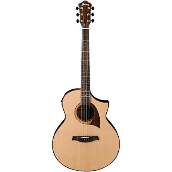 Ibanez Exotic Wood AEW22CD-NT Acoustic-Electric Guitar w/Effin Strings &amp; More #2 image