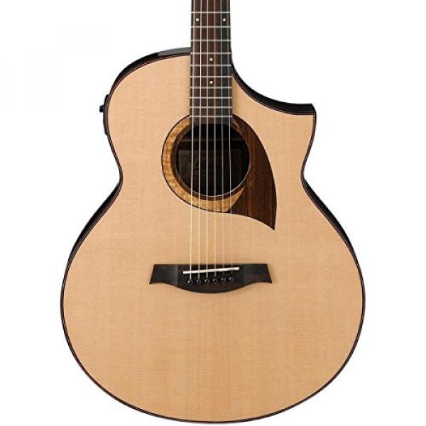 Ibanez Exotic Wood AEW22CD-NT Acoustic-Electric Guitar w/Effin Strings &amp; More #3 image