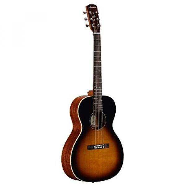 Alvarez Delta00 TSB Parlor Size Acoustic Guitar w/Effin strings, Picks &amp; More #3 image
