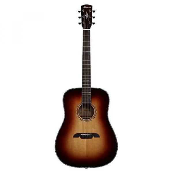 Alvarez ADA1965 Solid Top Acoustic Dreadnought Guitar w/Effin Strings &amp; More #3 image