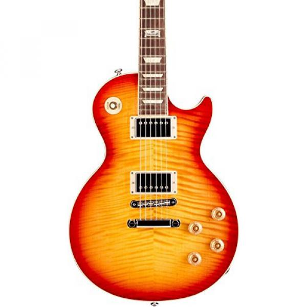 Gibson USA LPSP14HPCH1LP Standard Plus 2014 Heritage Cherry Sunburst Perimeter Solid-Body Electric Guitar #3 image